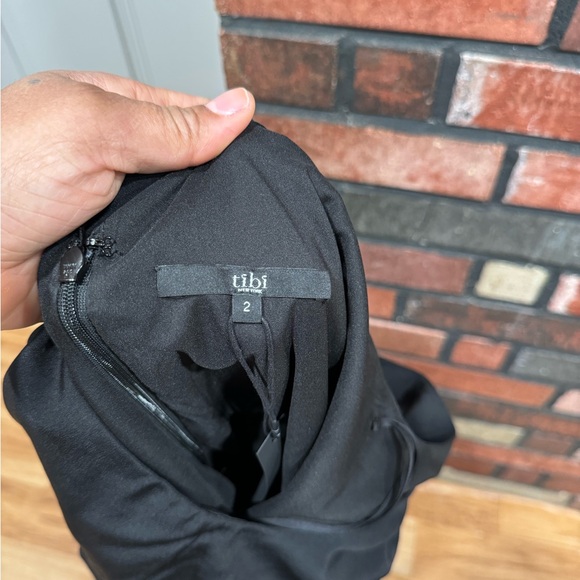 Tibi Halter Crisscross Silk Maxi Dress - Picture 13 of 14